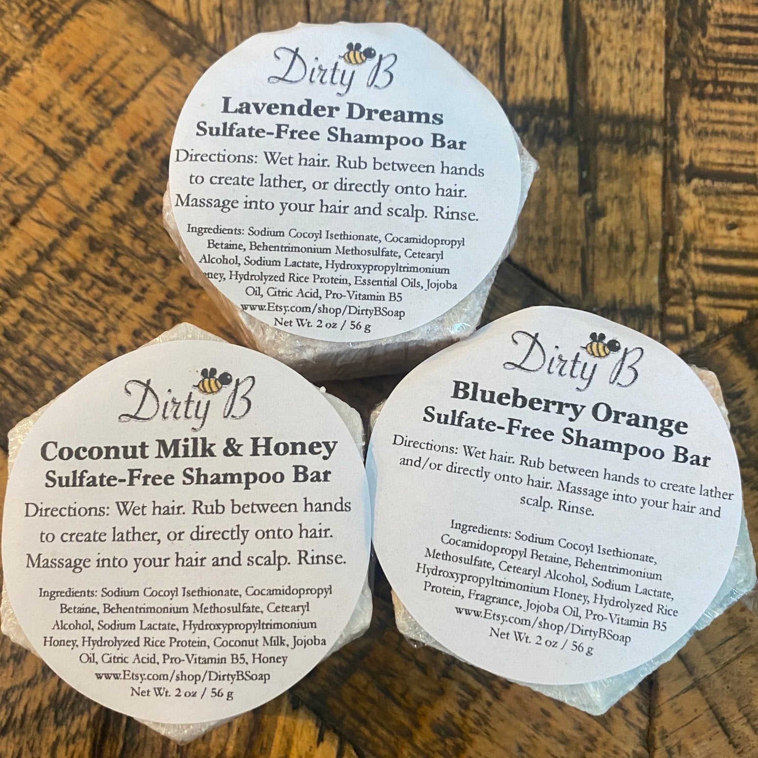 Shampoo Bars Sulfate Free