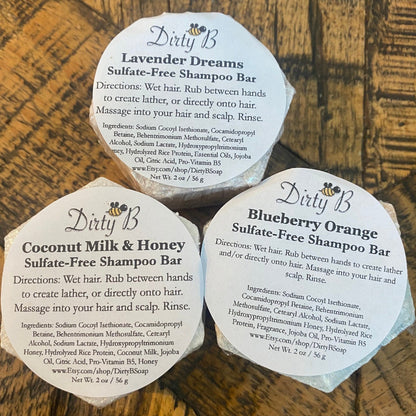Shampoo Bars Sulfate Free