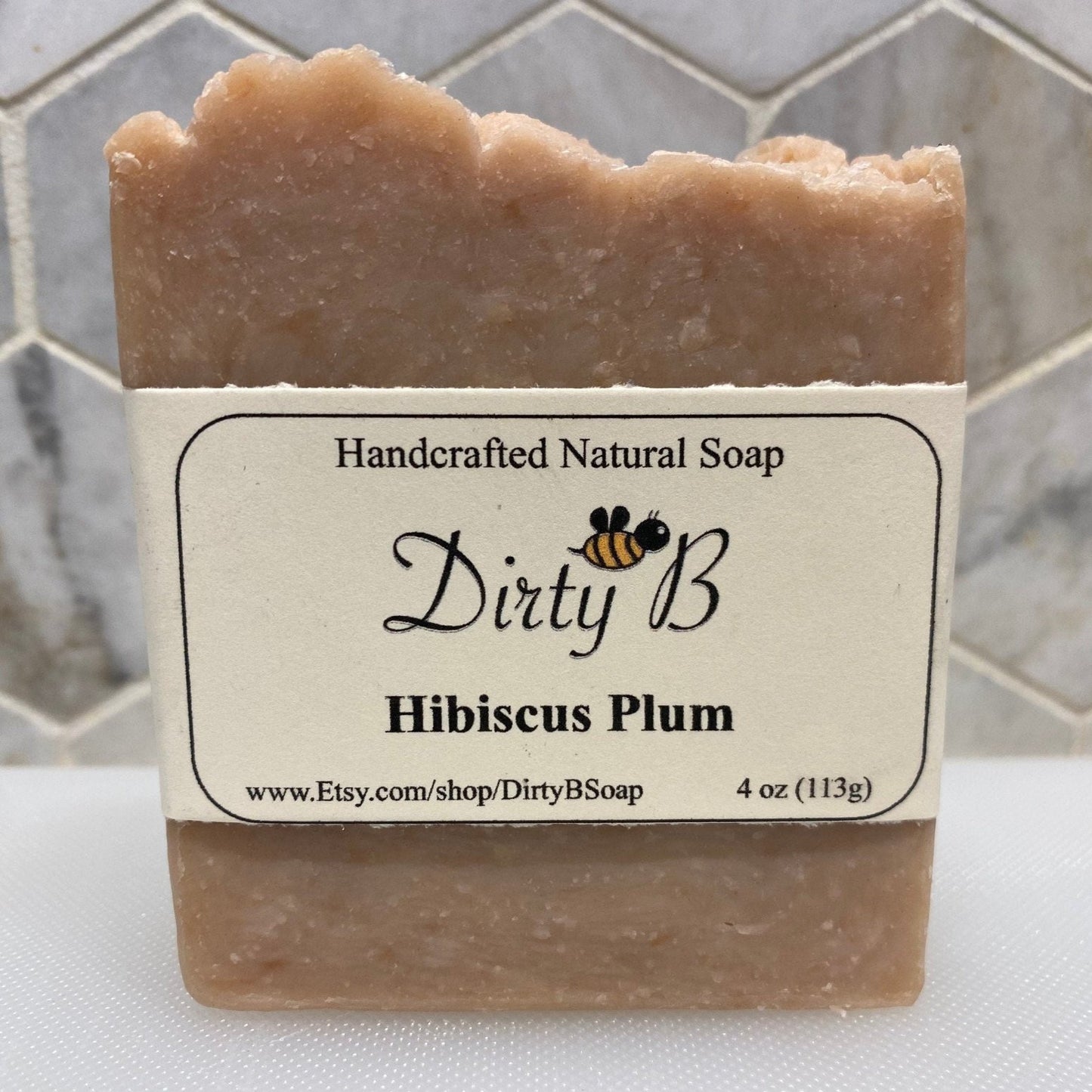 Hibiscus Plum Natural Soap